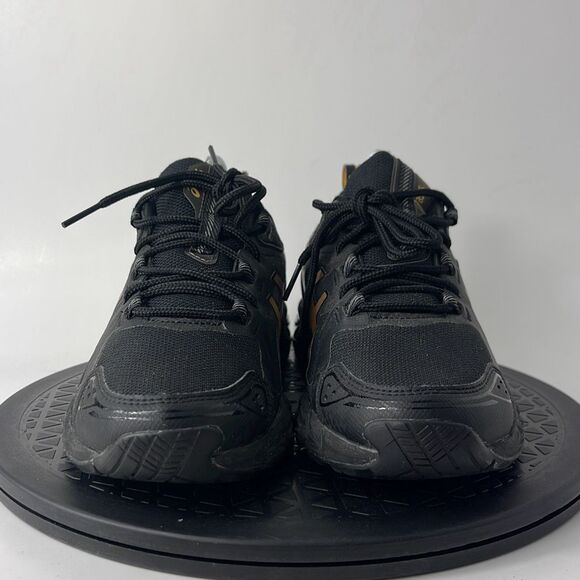 Asics Gel-Quantum 180 Black Gold Running Shoes 1202A296 Women’s Size 7.5 - Picture 2 of 12